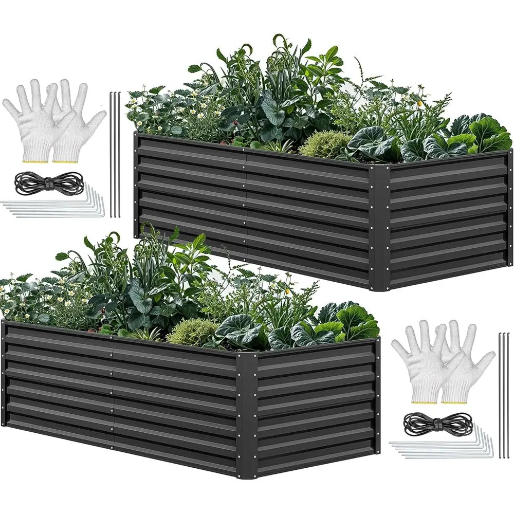 Garden Gloves - Kit de jardinage surélevé en métal