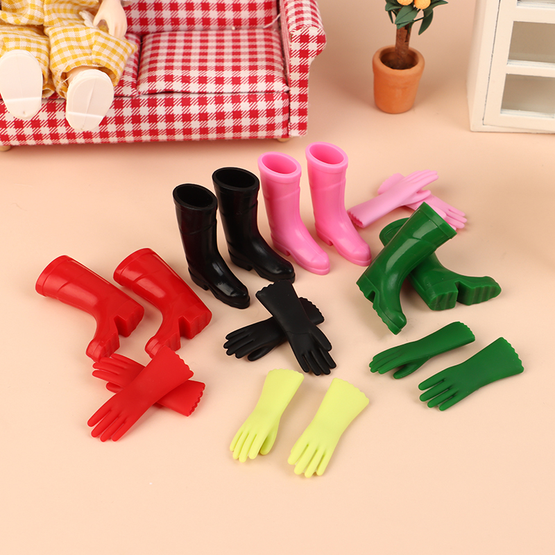 Garden Gloves - 1 ensemble de bottes de pluie