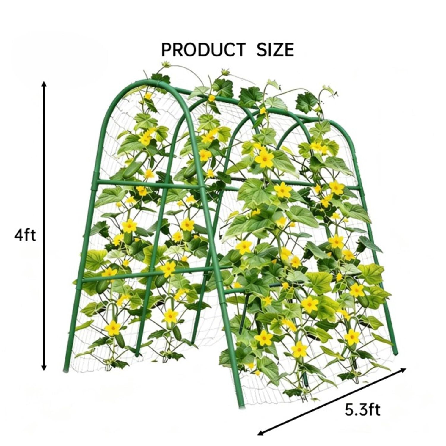 Arche de jardin 4x5,3 pieds po - Raised Garden Bed avis et prix