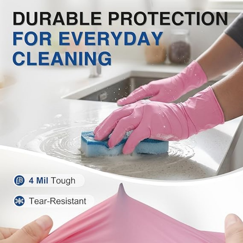 Gants jetables en nitrile rose - Garden Gloves avis et prix