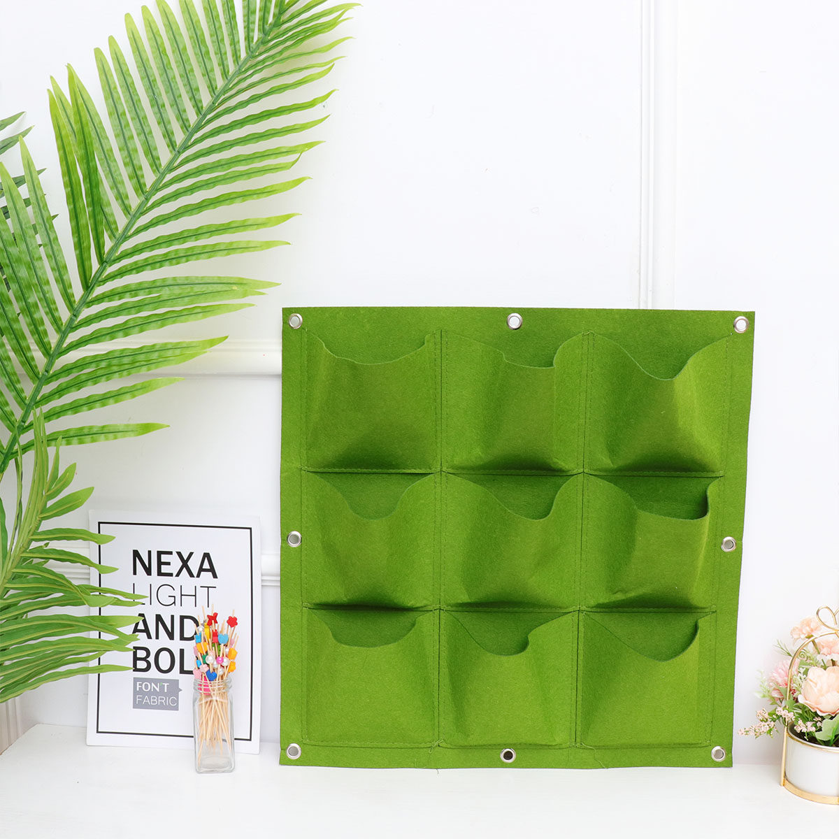 Sac mural à 9 poches pour plan - Indoor Herb Garden avis et prix