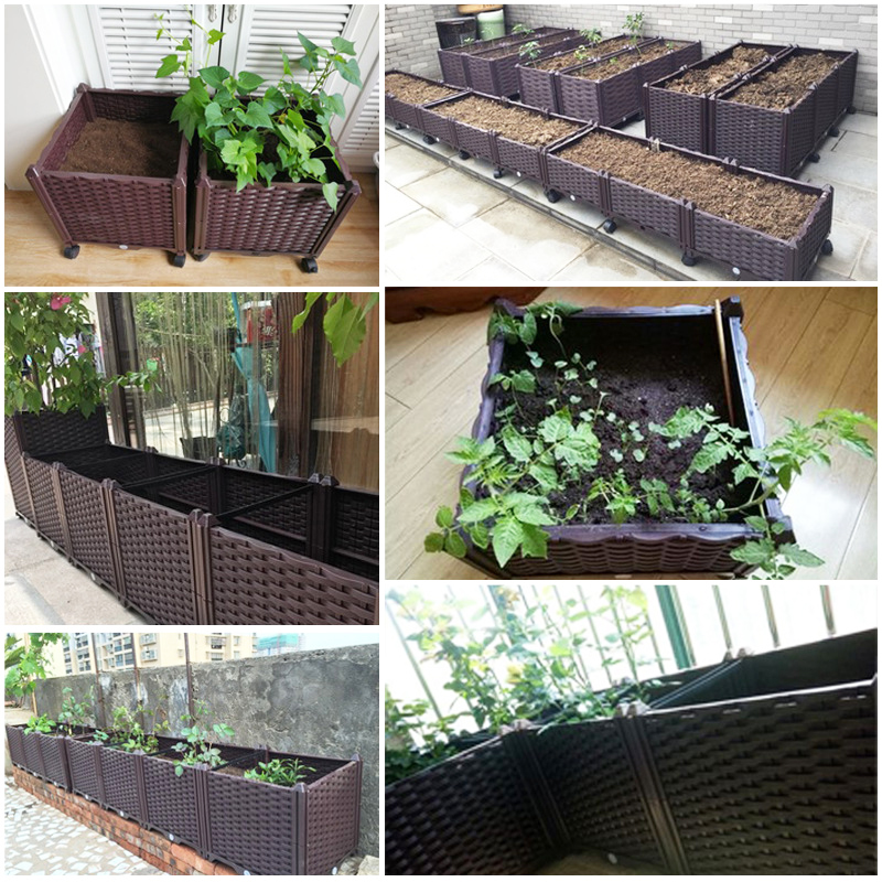 Bac de jardin surélevé à auto- - Indoor Herb Garden avis et prix
