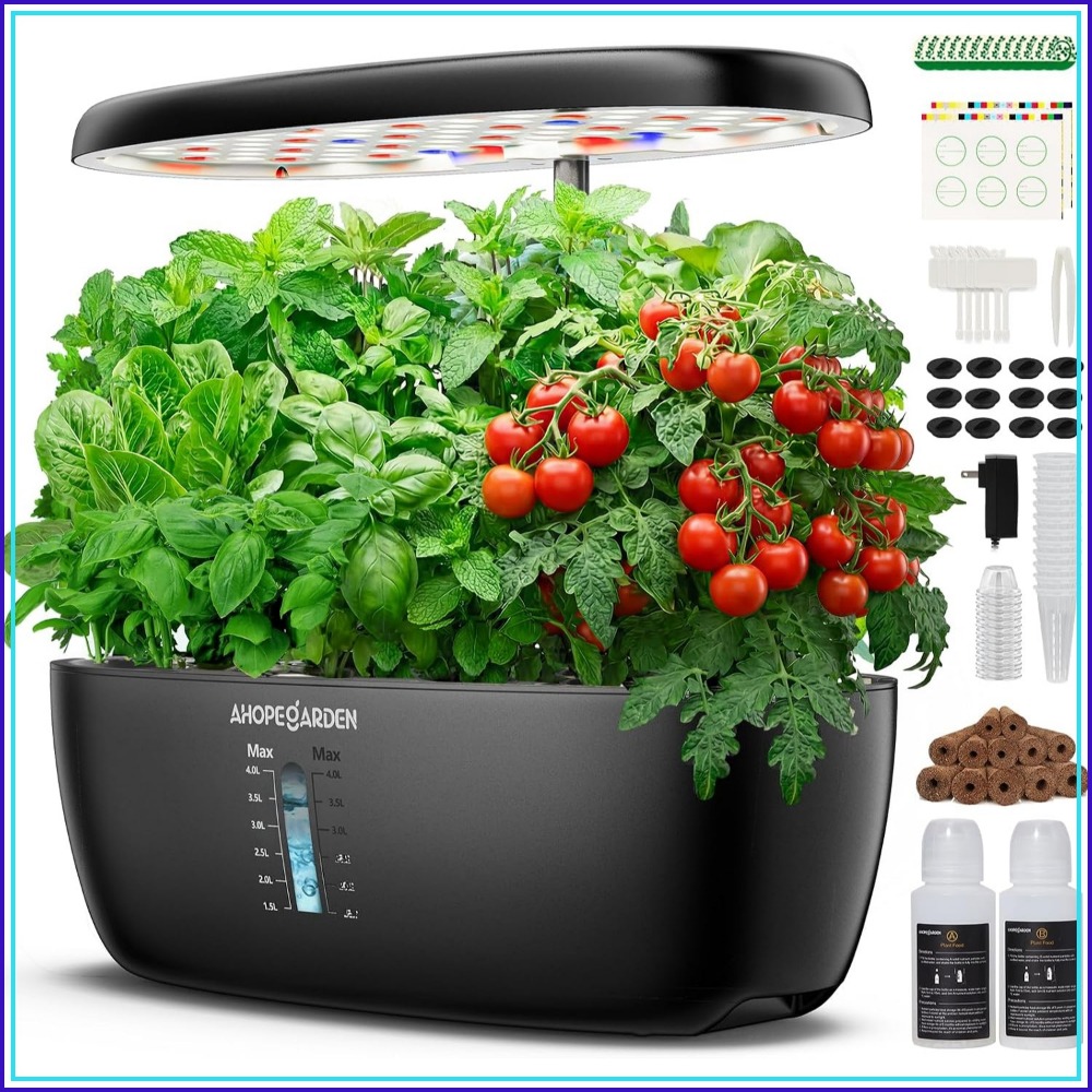 Jardin hydroponique à 12 pots  - Hydroponic Kit avis et prix