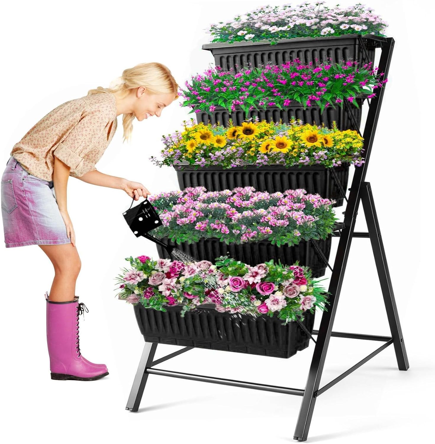 Jardinière verticale en métal  - Vertical Planter avis et prix